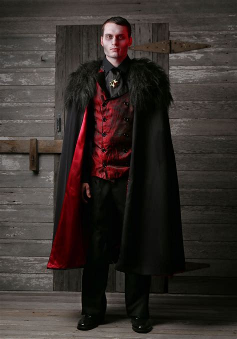 male vampire costume|adult vampire costume for men.